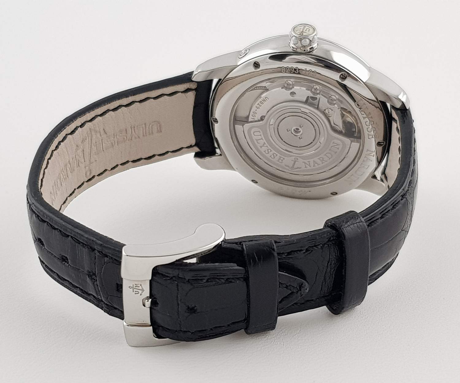 Ulysse Nardin Classico Luna Stainless steel & Diamonds  Lady's Watch