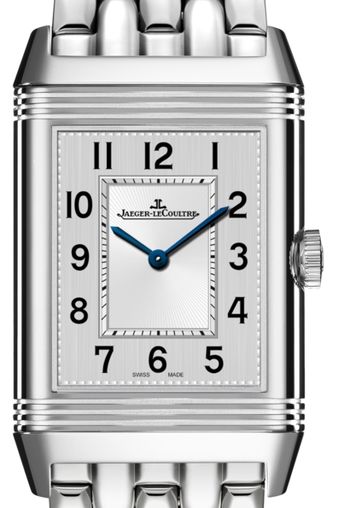 Jaeger-Lecoultre Reverso Classic Duetto Stainless steel & Diamonds Lady`s Watch