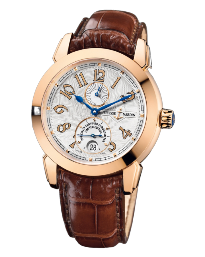 Ulysse Nardin Limited Edition 18k Rose Gold Men's Watch