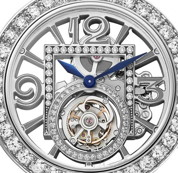 Cartier Pasha de Cartier 41mm 18K White Gold & Diamonds Skeleton Watch
