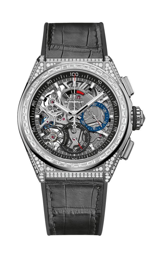 Zenith Defy El Primero 21 Chronograph Titanium & Diamonds Men's Watch