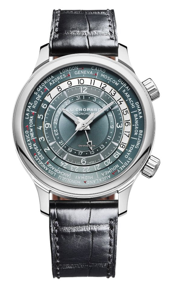 Chopard L.U.C Time Traveler One Platinum Men's Watch