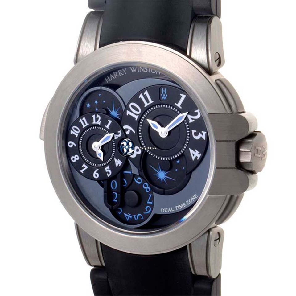 Harry Winston: Project Z4 Ocean Dual Time Limited Edition Men`s Watch