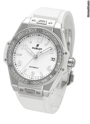 Hublot Big Bang 39mm One Click Steel White Diamonds Automatic Watch