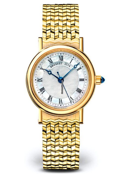 Breguet Classique 8067 18K Yellow Gold Ladies Watch
