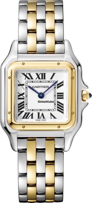 Cartier Panthère Stainless Steel & 18K Yellow Gold Ladies Watch