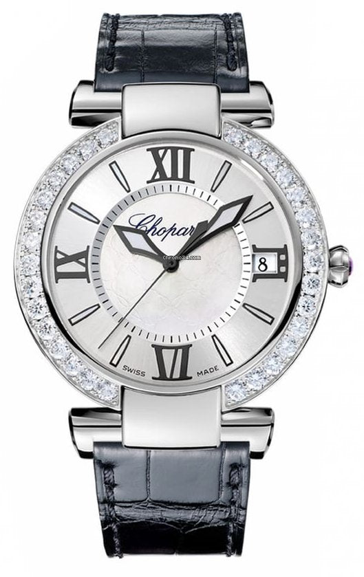 Chopard Imperiale Stainless Steel, Amethyst & Diamonds Ladies Watch