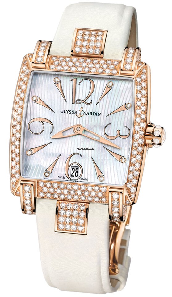 Ulysse Nardin Caprice 18k Rose Gold & Diamonds Ladies Watch