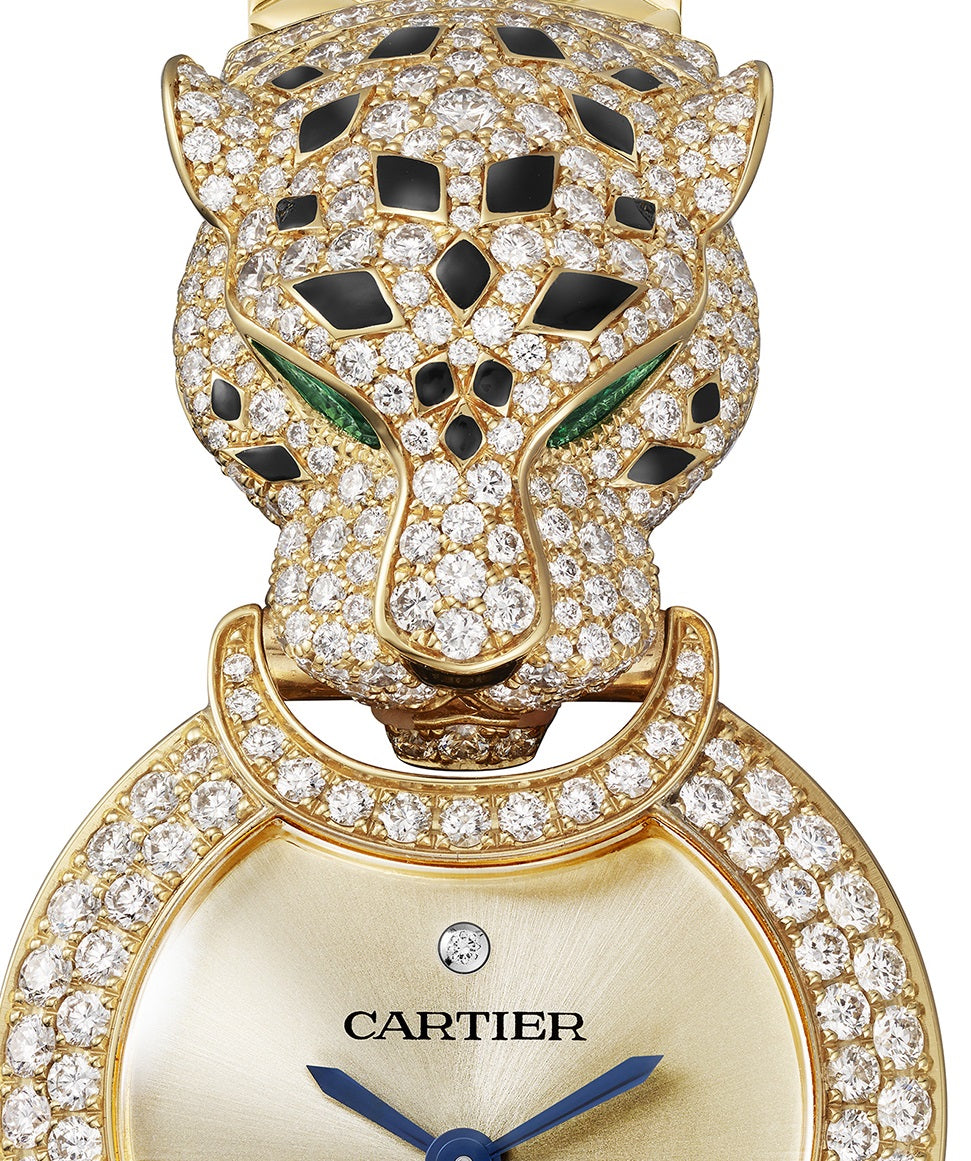 Cartier Panthère 18K Yellow Gold & Diamonds Ladies Watch