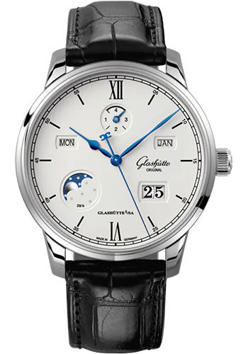 Glashutte Original Senator Excellence Perpetual Calendar Stainless steel Men's Watch