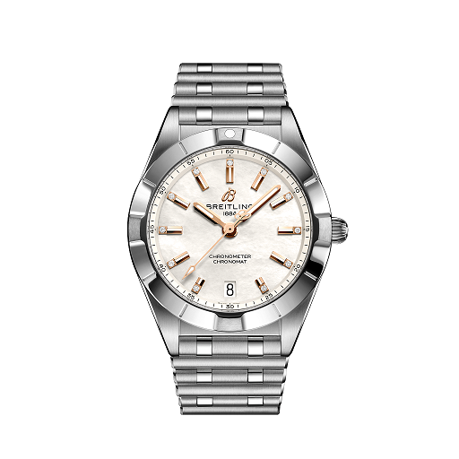 Breitling Chronomat Stainless Steel & Diamonds Lady's Watch