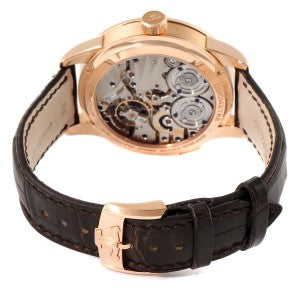 Jaeger-Lecoultre Duomètre Quantième Lunaire 18K Rose Gold Men's Watch