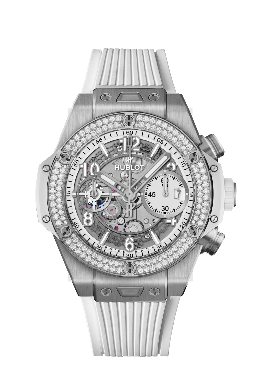 Hublot Unico Big Bang Titanium & Diamonds Men's Watch