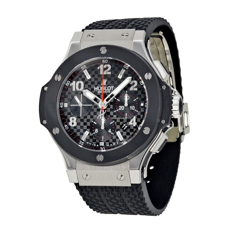 Hublot Big Bang Stainless Steel Carbon Rubber Chronograph Automatic Men’s Watch