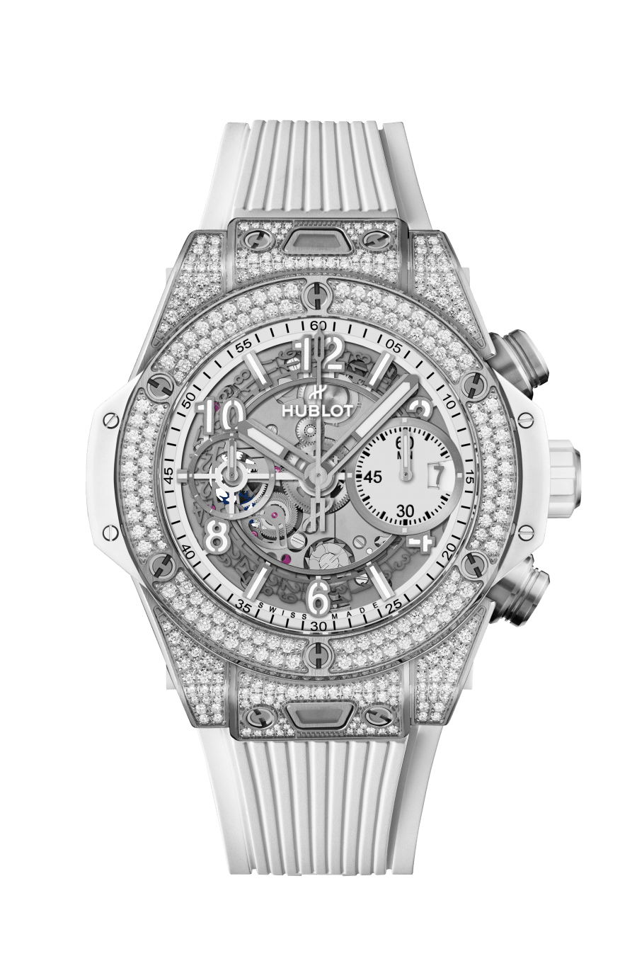 Hublot Unico Big Bang Titanium & Diamonds Men's Watch
