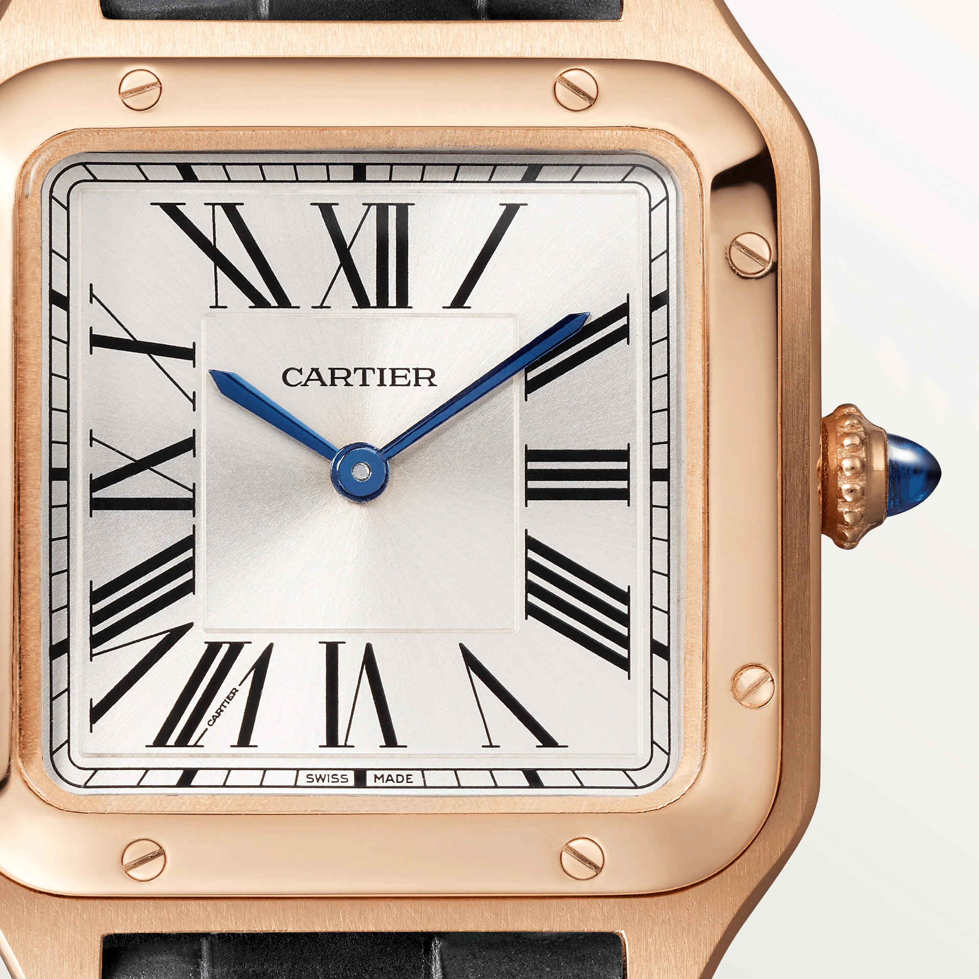 Cartier Santos 18K Rose Gold Lady's Watch