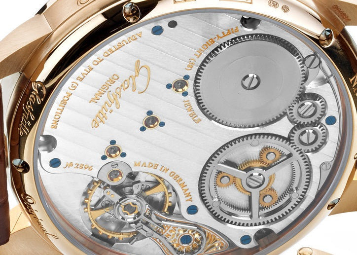 Glashutte Original Senator Chronometer Red Gold Men's Watch