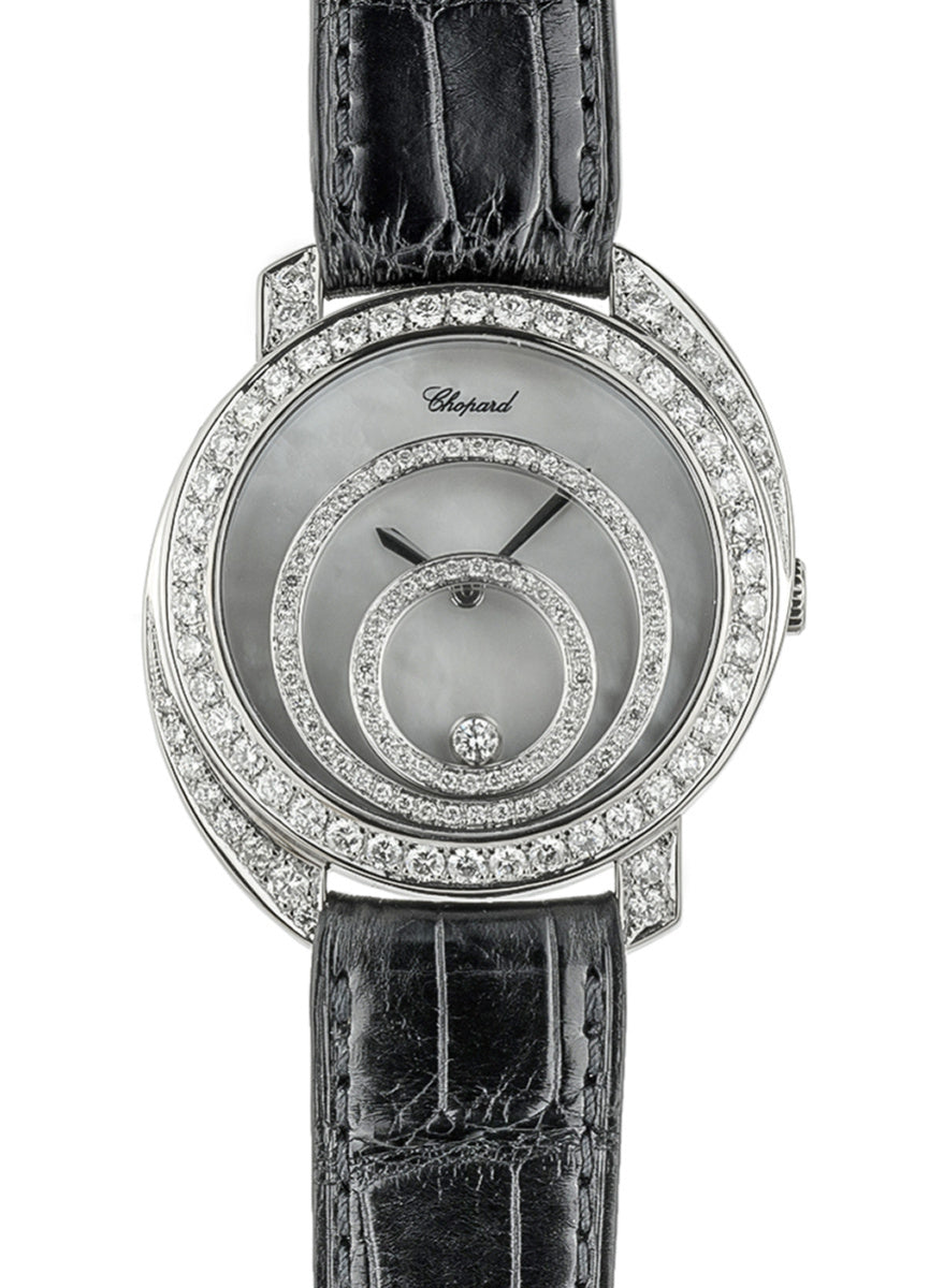 Chopard Happy Spirit 18K White Gold & Diamonds Lady's Watch