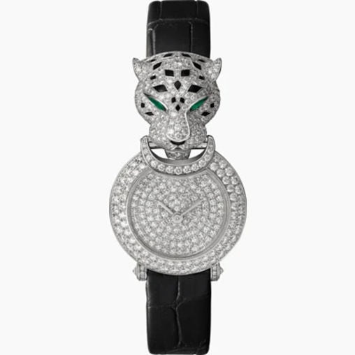 Cartier Panthère 18K White Gold & Diamonds Ladies Watch
