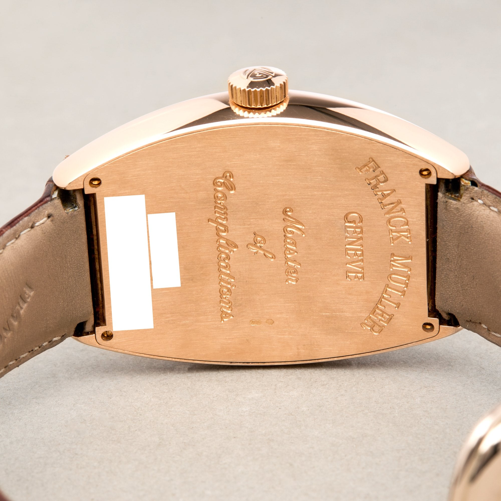 Franck Muller Master of Complication Casablanca 18K Rose Gold Mens Watch
