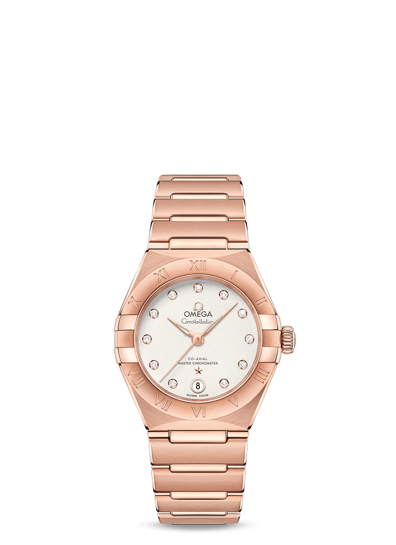 Omega Constellation Co-Axial Master Chronometer Sedna™ Gold & Diamond Lady’s Watch