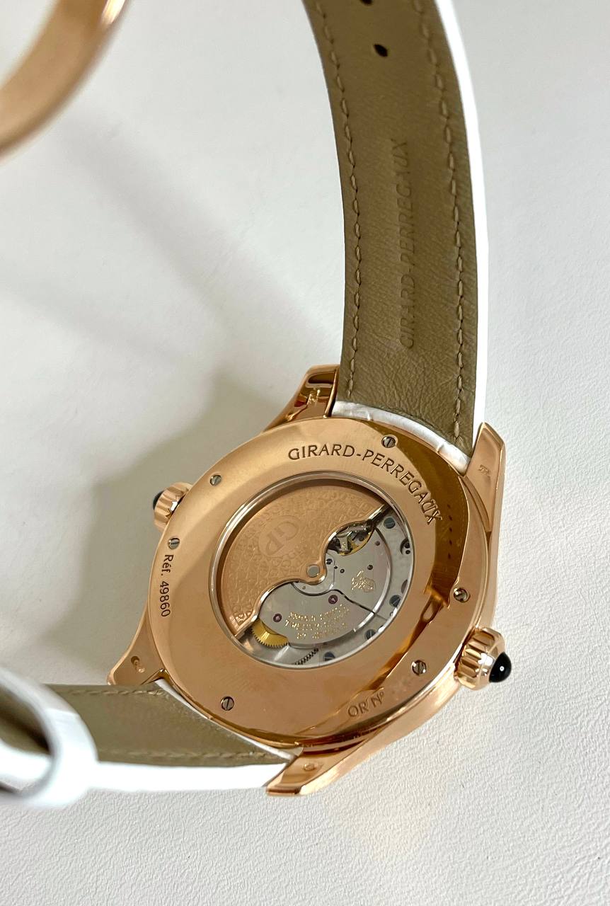 Girard Perregaux WW.TC 18K Rose Gold & Diamonds Lady's Watch