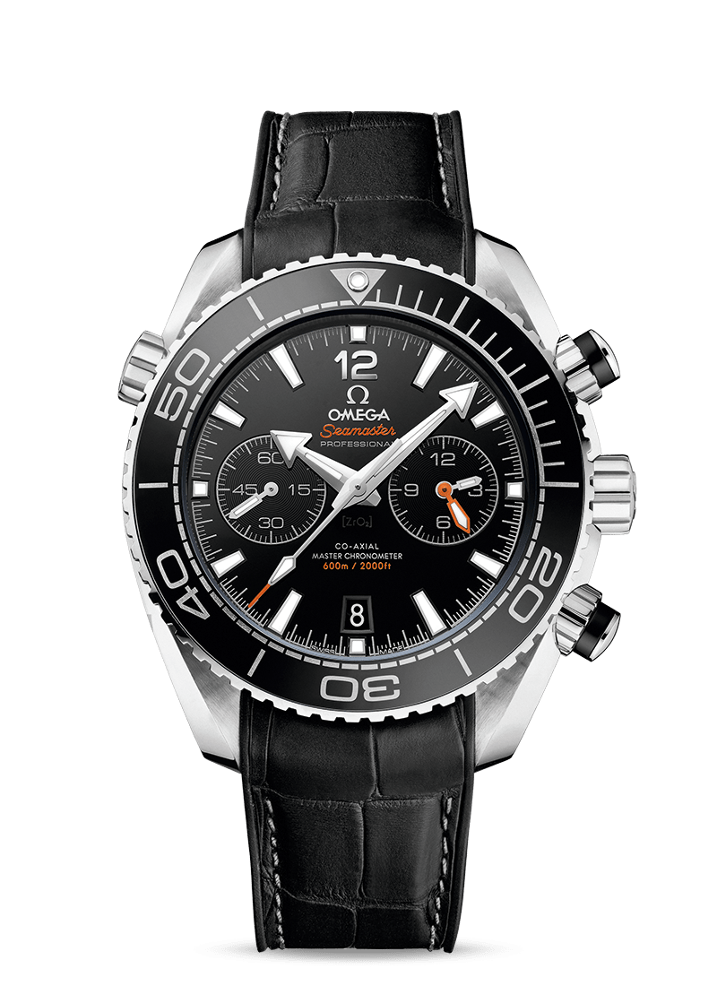 Omega Seamaster Planet Ocean Co-Axial Master Chronometer Chronograph Stainless Steel Men's Watch