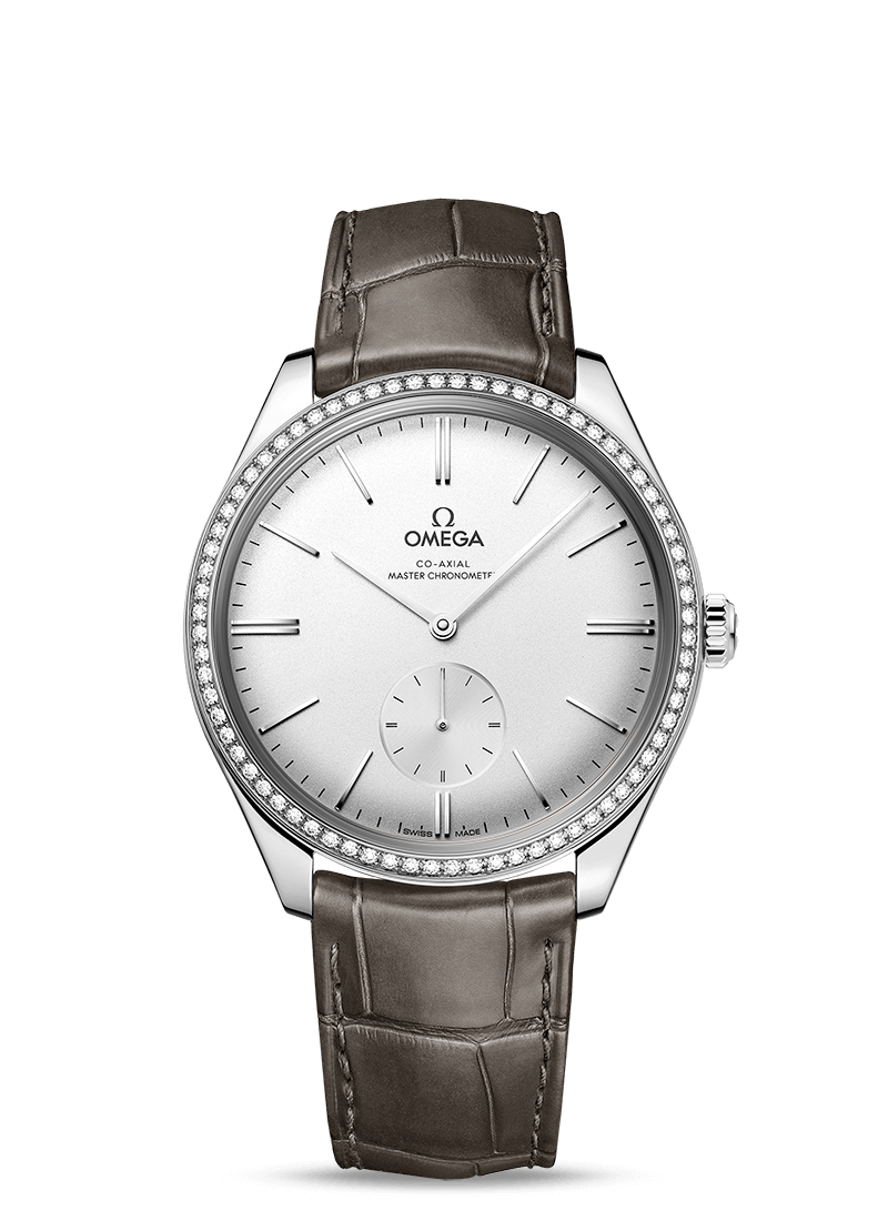 Omega De Ville Tresor Co‑Axial Master Chronometer Stainless steel & Diamonds Man's Watch