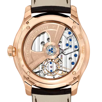 Jaeger-Lecoultre Master Ultra Thin Small Saconds 18K Rose Gold & Diamonds Unisex Watch