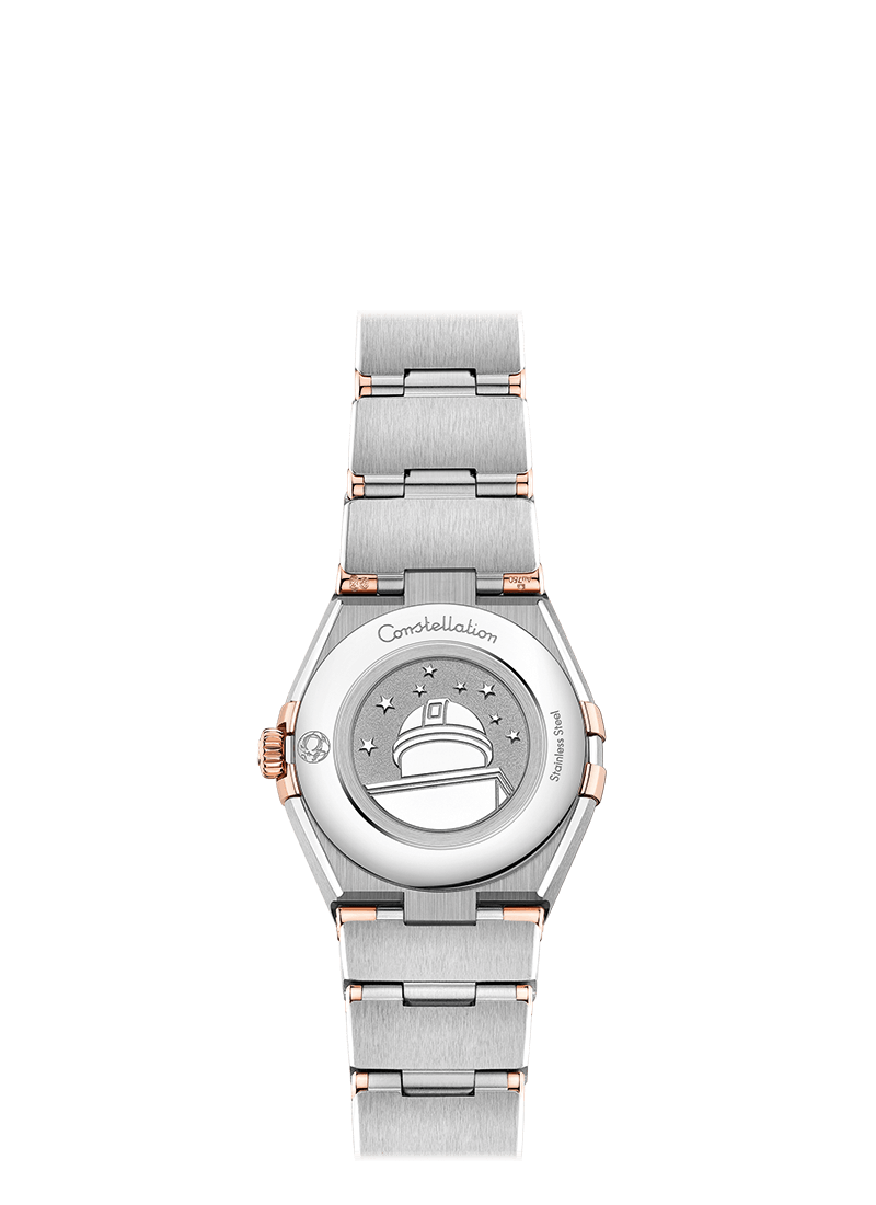 Omega Constellation Quartz Stainless steel & 18K Sedna™ Gold & Diamonds Lady’s Watch