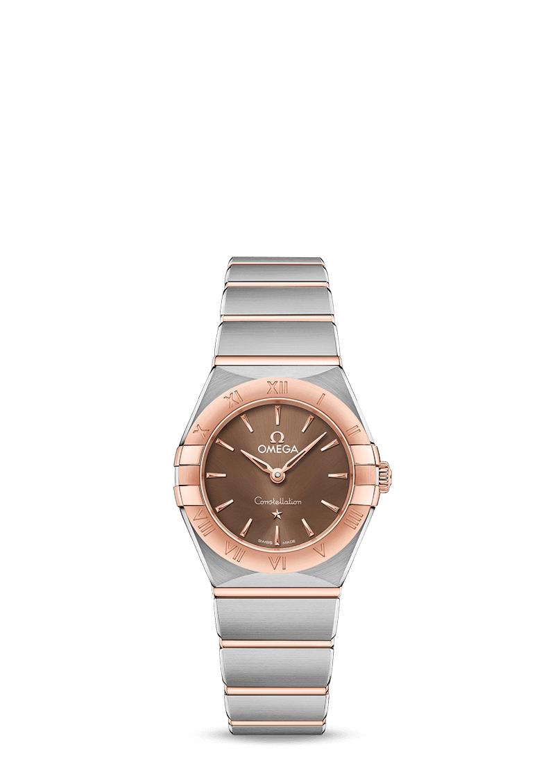 Omega Constellation Quartz Stainless steel & 18K Sedna™ Gold Lady’s Watch