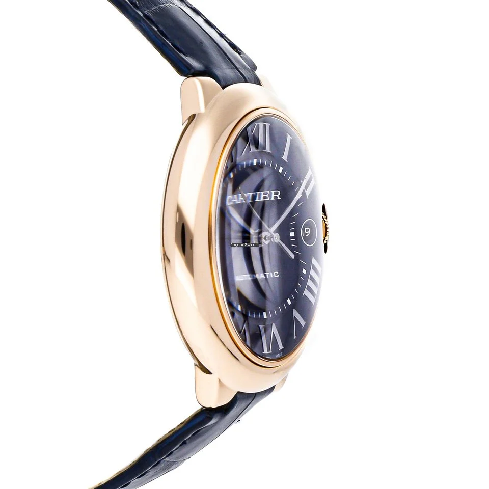 Cartier Ballon Bleu 42 mm 18K Rose Gold Men's Watch, WGBB0036