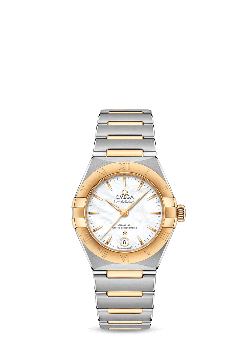 Omega constellation sales gold watch price