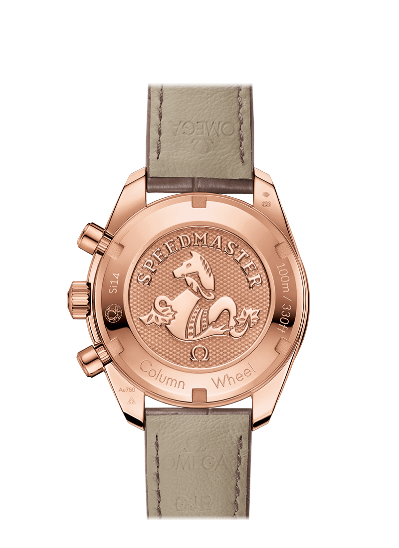 Omega Speedmaster Co-Axial Master Chronometer Chronograph 18K Sedna™ Gold & Diamonds Lady's Watch