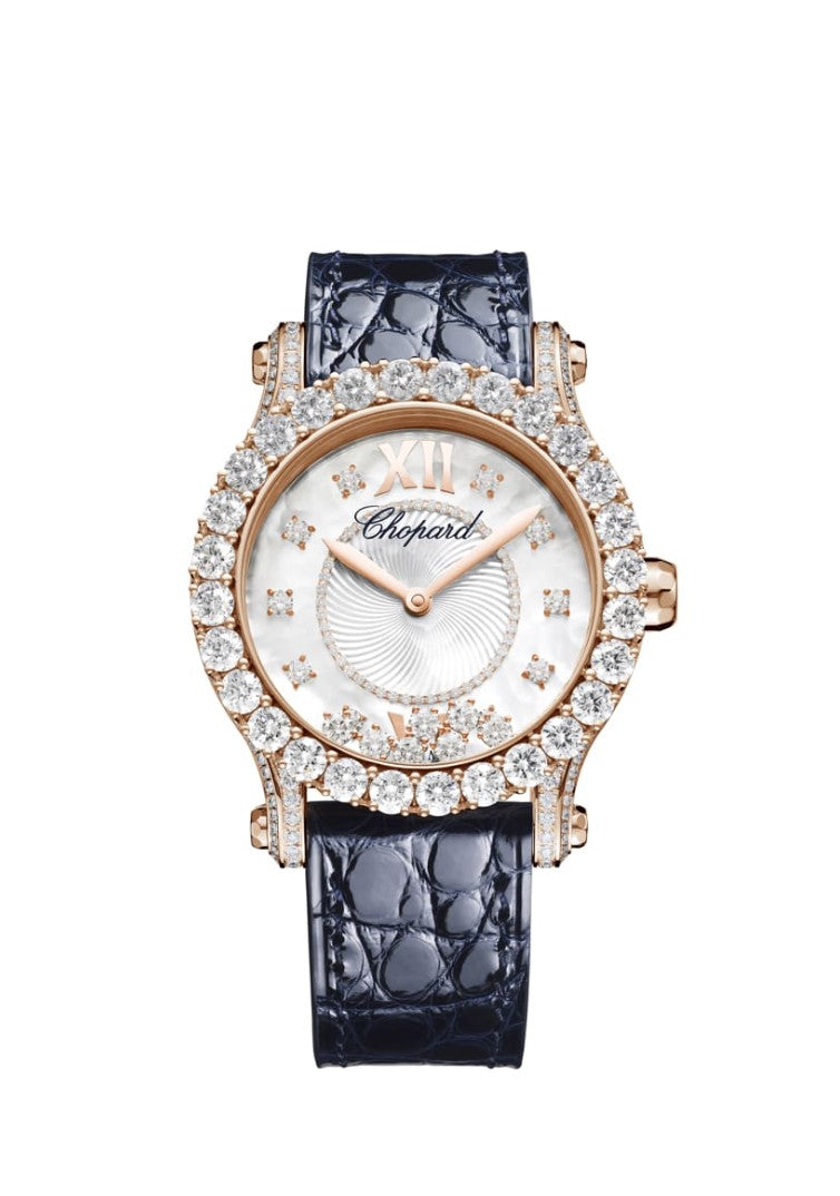 Chopard Happy Sport Joaillerie Ethical 18K Rose Gold & Diamonds Ladies Watch