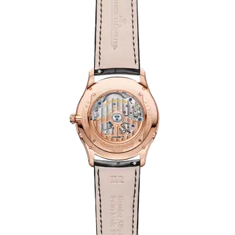 Jaeger-Lecoultre Master Ultra Thin Date 18K Rose Gold & Diamonds Unisex Watch