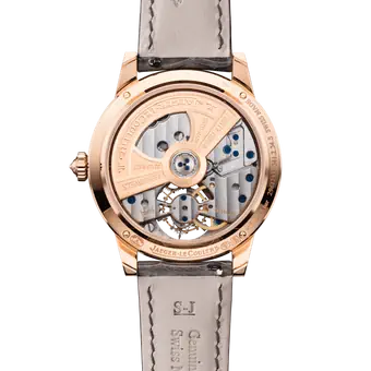 Jaeger Lecoultre Rendez-Vous  Jewellery Tourbillon 18K Rose Gold & Diamonds Lady's Watch