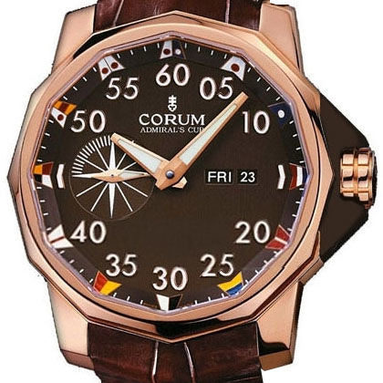 Corum Admirals Cup 18K Rose Gold Men's  Watch