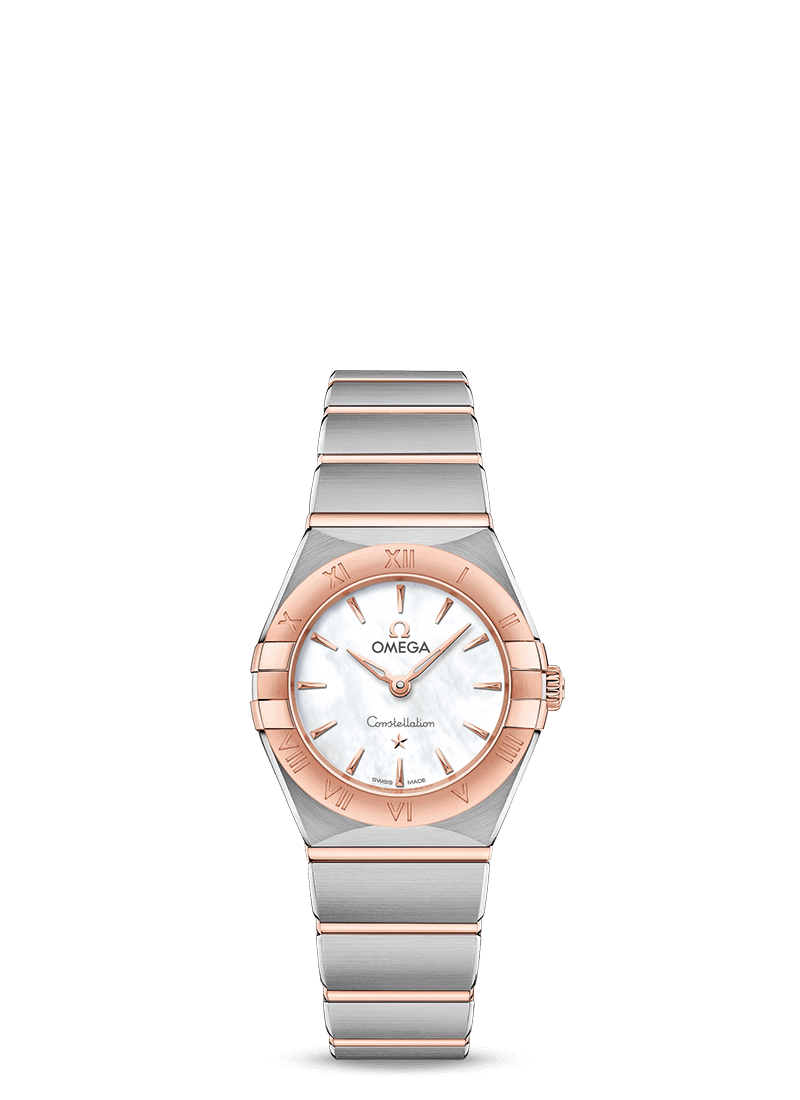 Omega Constellation Quartz Stainless steel & 18K Sedna™ Gold Lady’s Watch