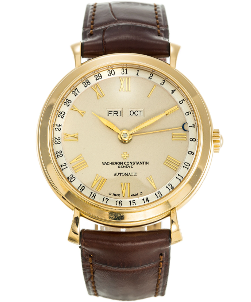 Vacheron Constantin Triple Calendar 18K Yellow Gold Men's Watch