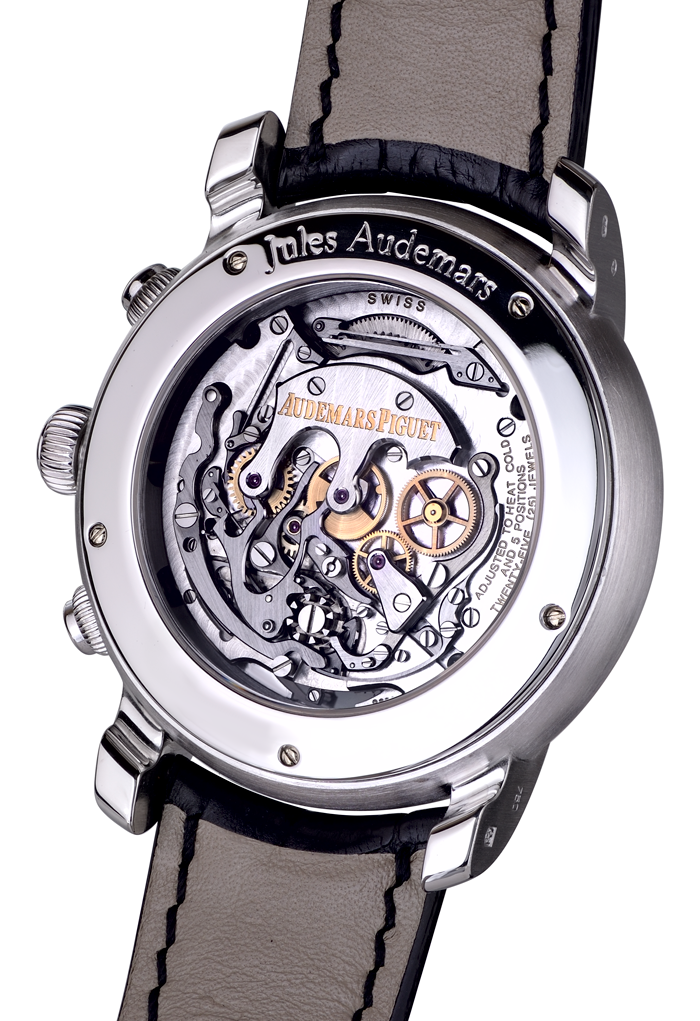 Audemars Piguet Jules Audemars Chronograph Tourbillon 18K White Gold Mens Watch