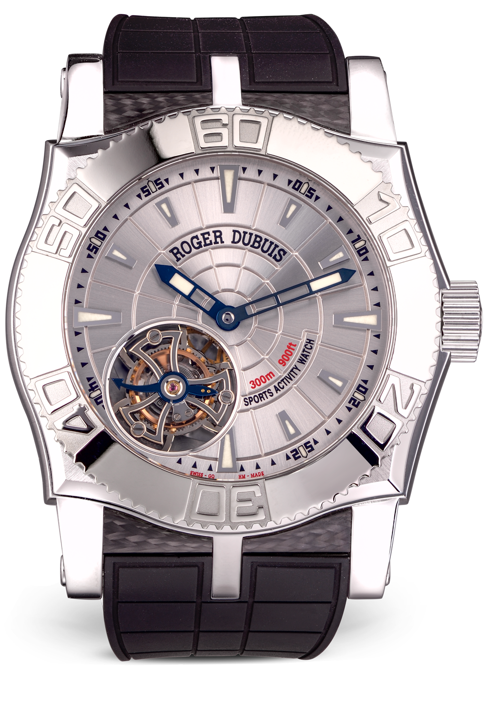 Roger Dubuis EasyDiver Tourbillon Stainless Steel Mens Watch