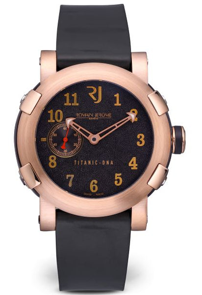 Romain Jerome Titanic DNA 18K Rose Gold Mens Watch Worldofluxuryus