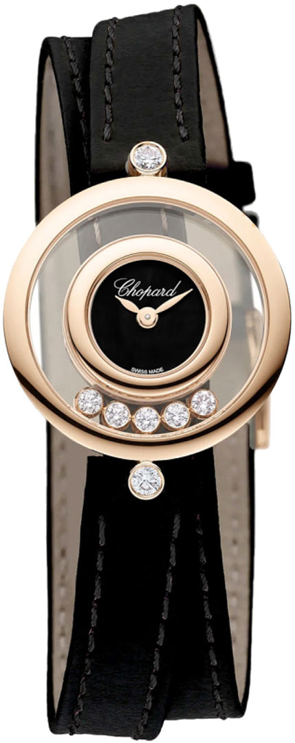 Chopard Happy Diamonds 18kt Rose Gold Lady's Watch