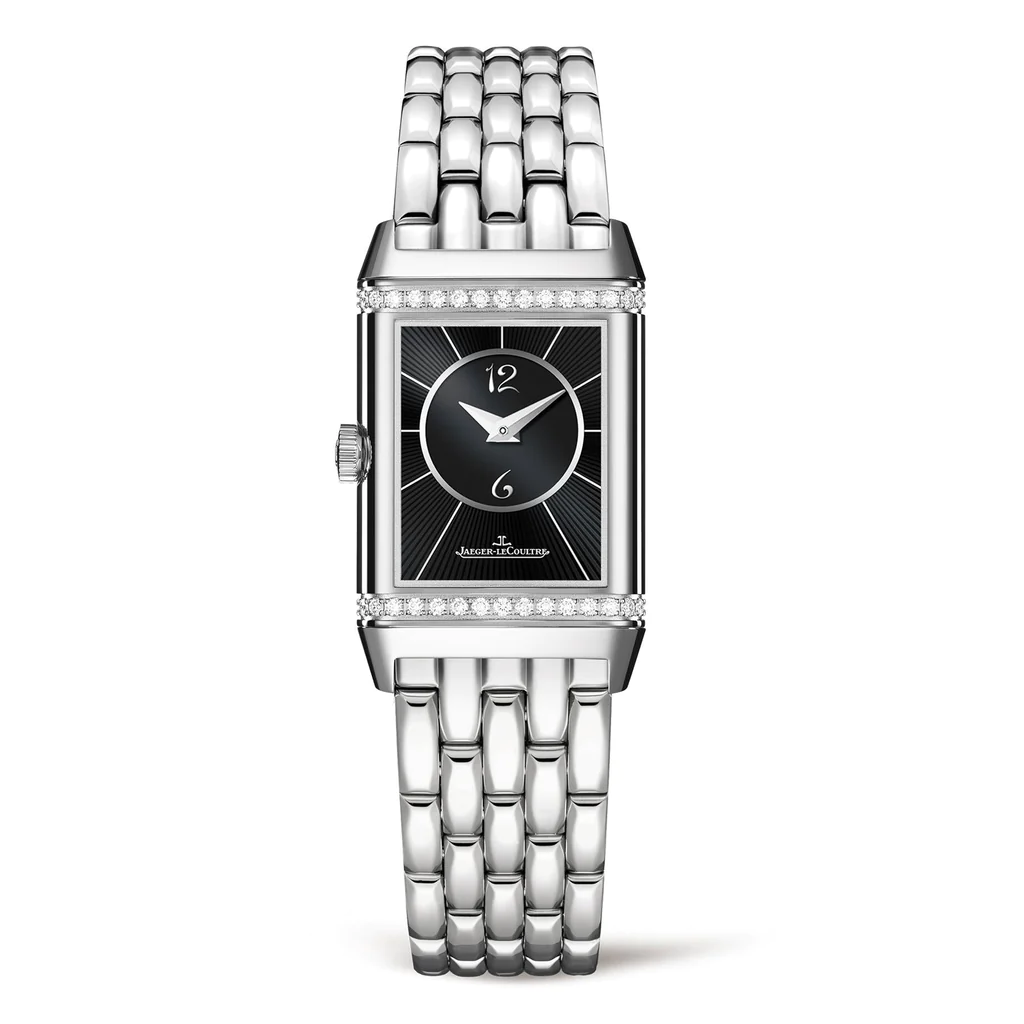 Jaeger-Lecoultre Reverso Classic Duetto Stainless steel & Diamonds Lady's Watch