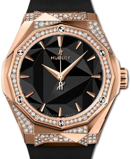 Hublot Classic Fusion Orlinski 18K King Gold & Diamonds Unisex Watch