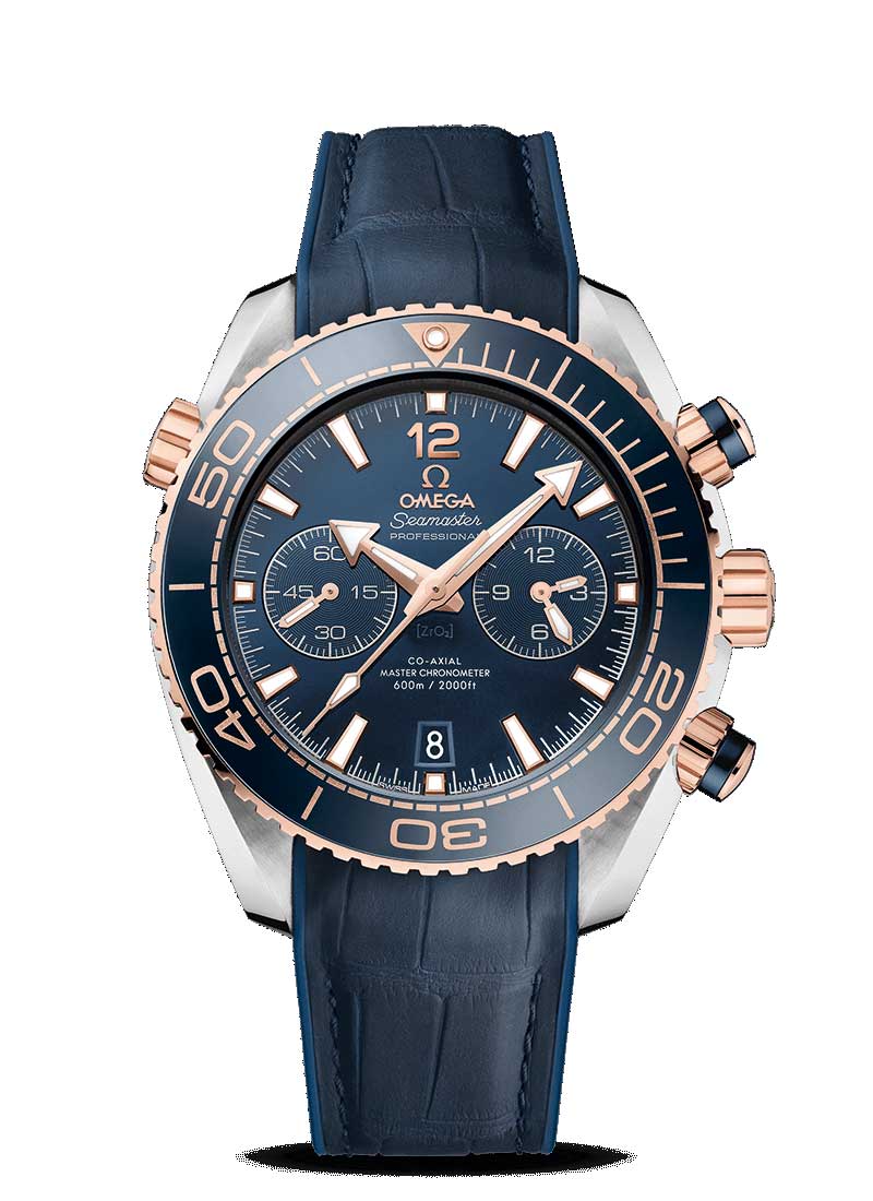 Omega Seamaster Planet Ocean 600M Co-Axial Master 18K Sedna™ Gold & Stainless Steel Men’s Watch