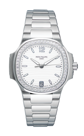Patek Philippe Aquanaut Stainless Steel & Diamonds Ladies Watch