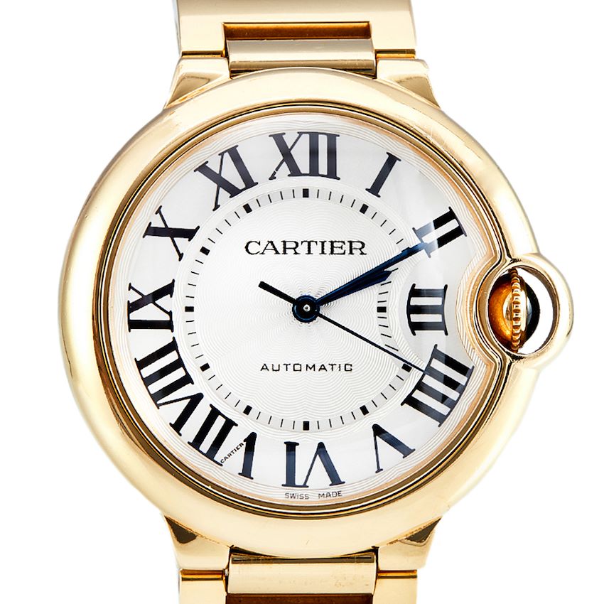 Cartier Ballon Bleu 36mm Yellow Gold  Unisex Watch