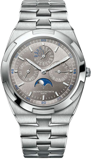 Vacheron Constantin Overseas Perpetual Calendar Extra Thin 18K White Gold Men s Watch Worldofluxuryus